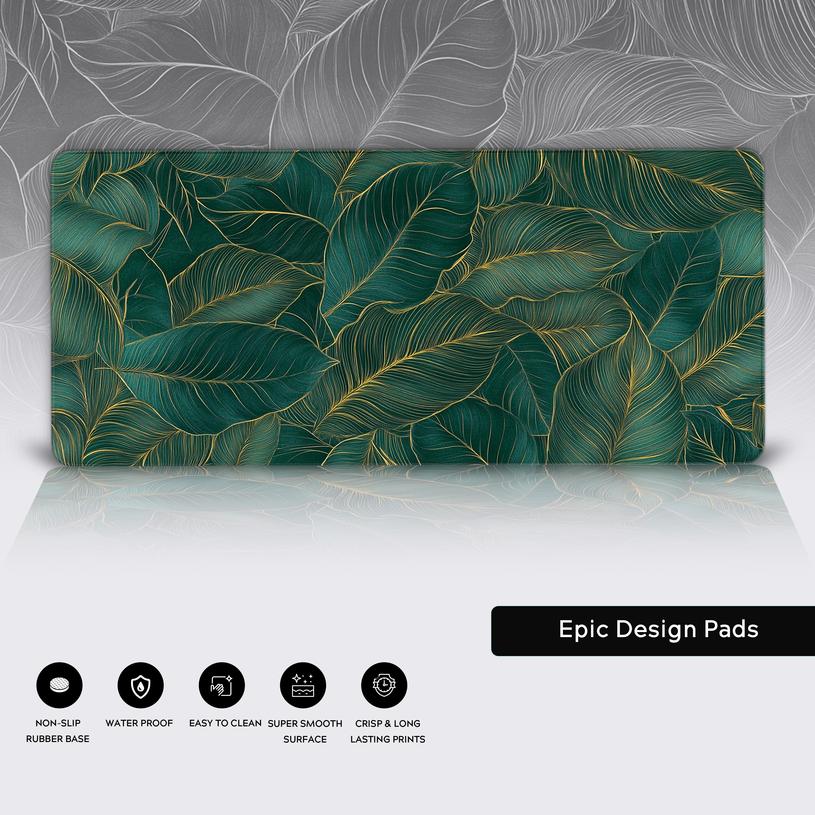 Nature Green Desk Pad
