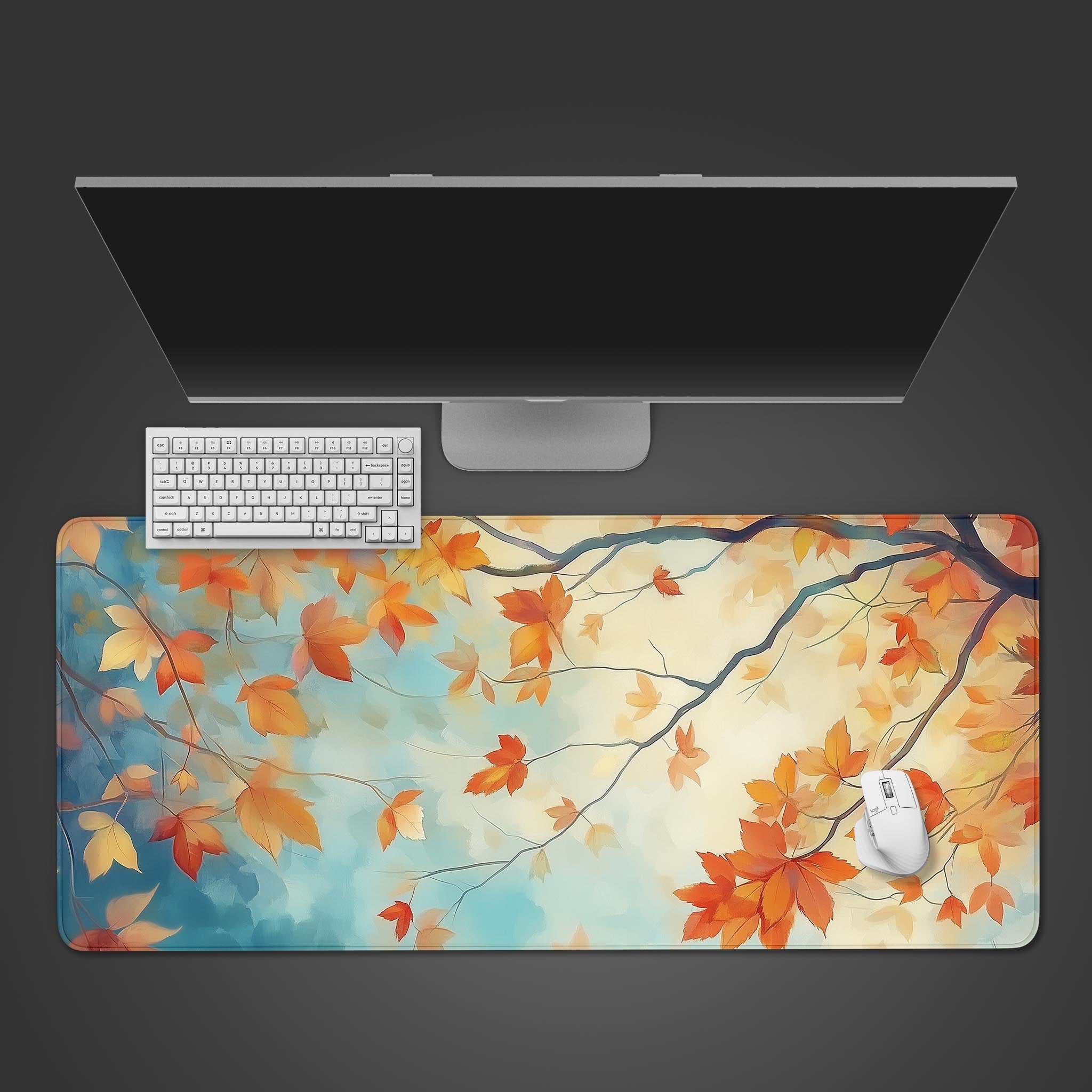 Autumn Leaves Desk Pad