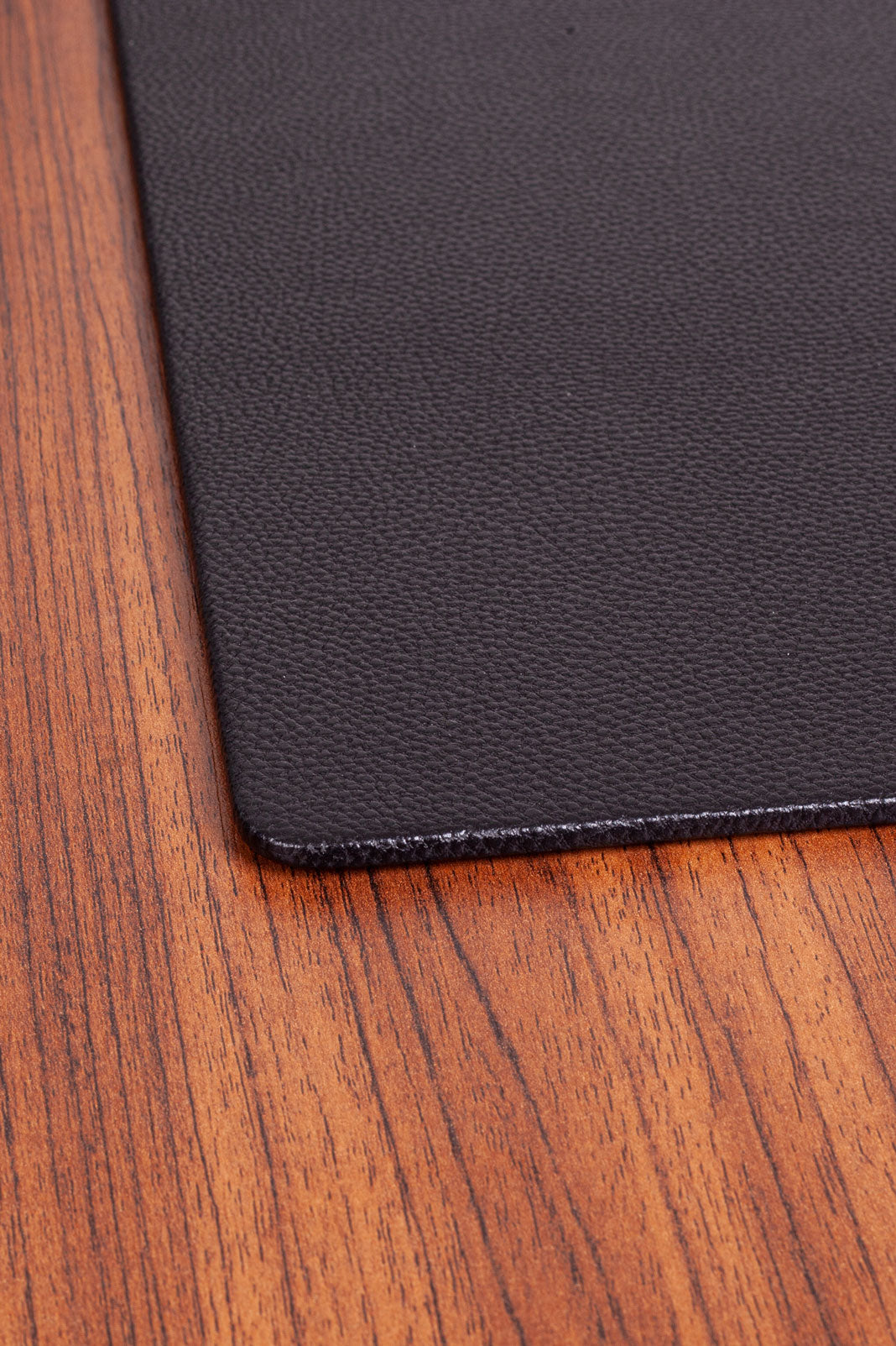 Leather Desk Desk Black 60x35cm