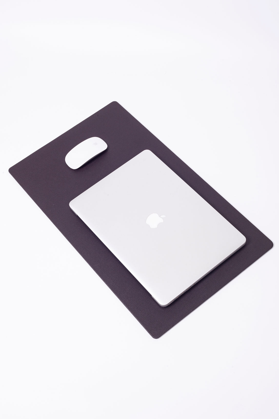 Leather Desk Mat Brown 60x35cm