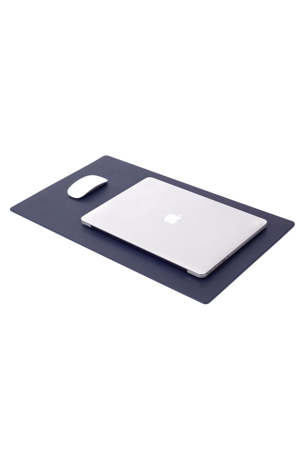 Leather Desk Mat Navy Blue 60x35cm