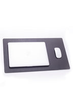 Leather Desk Mat Anthracite 60x35cm