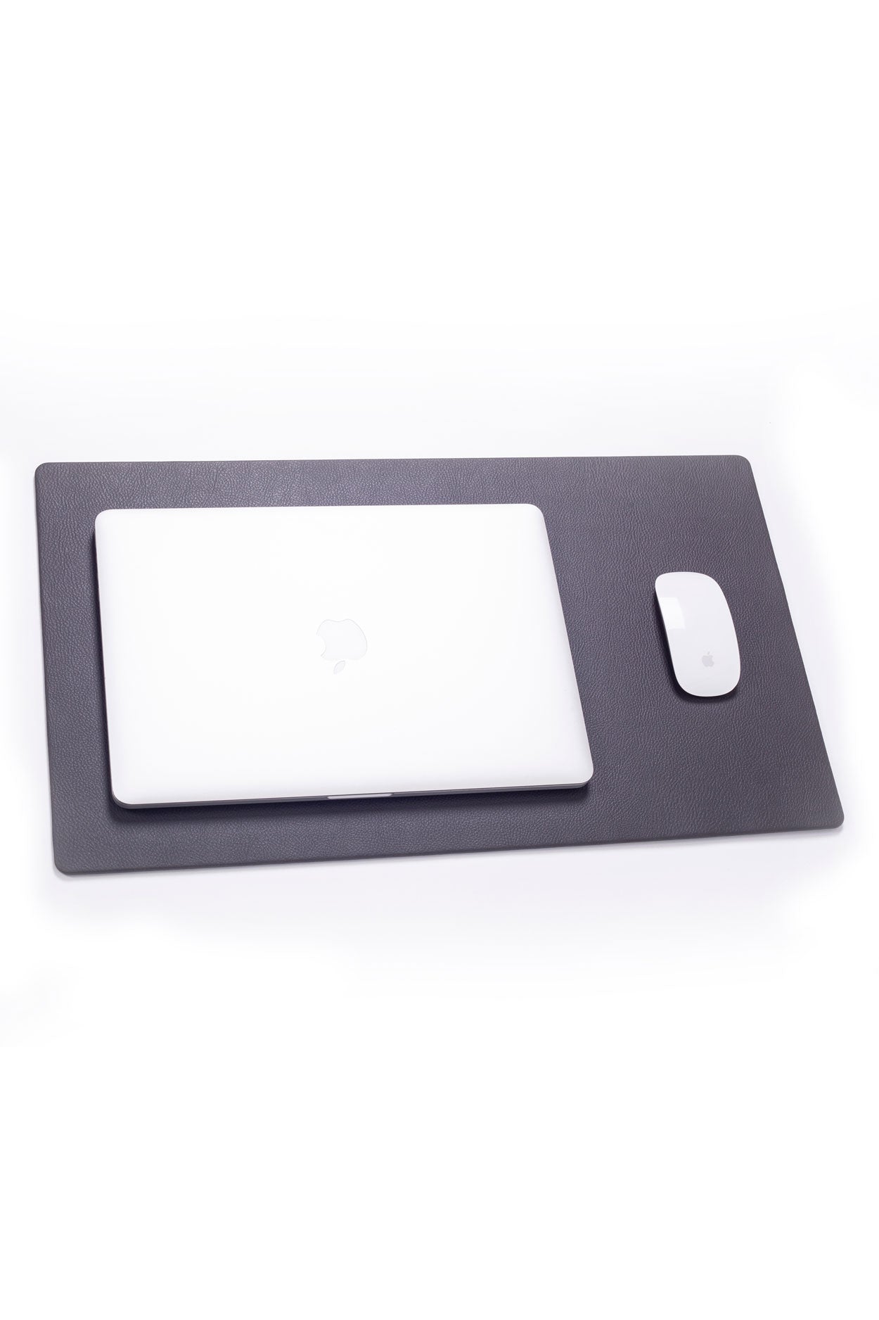 Leather Desk Mat Anthracite 60x35cm