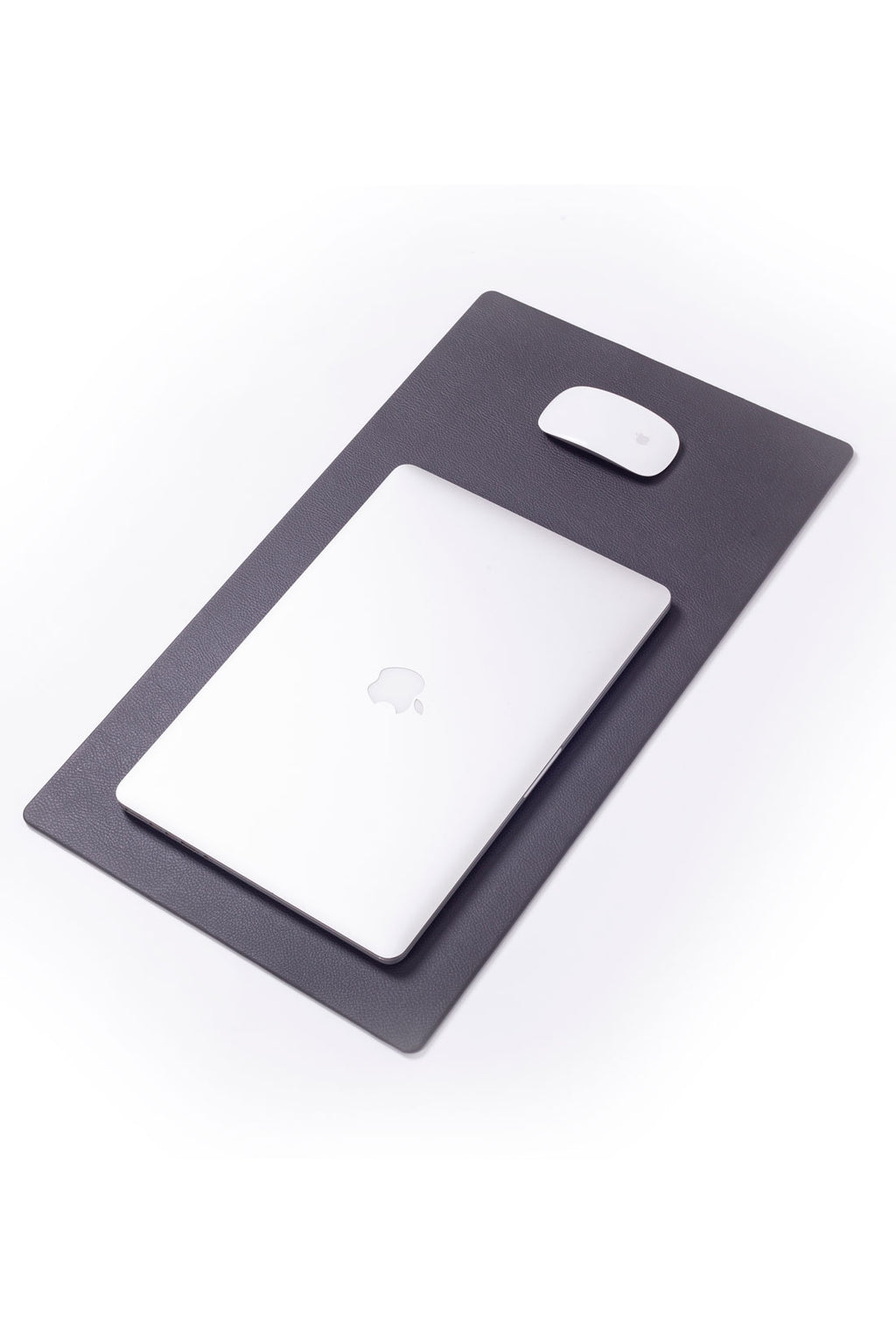 Leather Desk Mat Anthracite 60x35cm