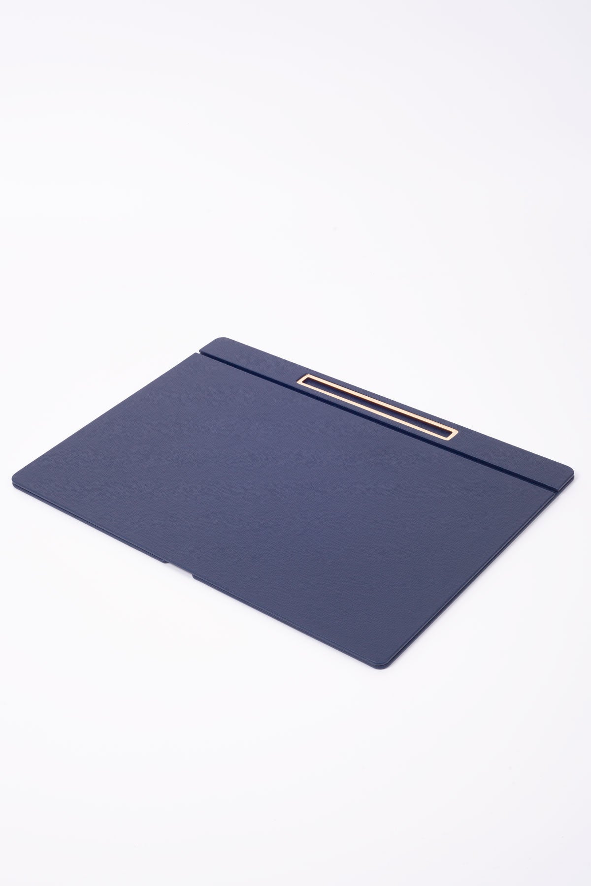 Leather Covered Desk Desk Lacivet Gold Detailed 50x35cm