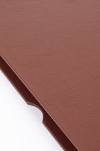 Leather Covered Desk Desk Tone Gold Detailed 50x35cm