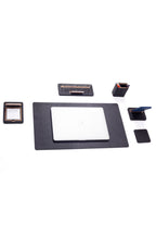 Sirus Leather Desk Set 6 Pieces with Desk Nameplate