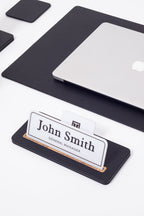 Sirus Leather Desk Set 6 Pieces with Desk Nameplate