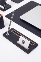 Porto Leather Desk Set 6 Pieces