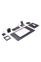 Porto Leather Desk Set 8 Pieces