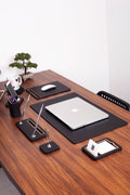 Pera Leather Desk Set 8 Pieces