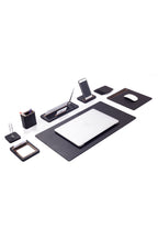 Cavalli Leather Desk Set 8 Pieces Desk with Nameplate