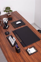 Cavalli Leather Desk Set 8 Piece Cover Model