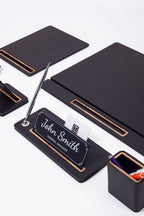 Cavalli Leather Desk Set 8 Piece Cover Model