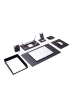 Royal Leather Desk Set 7 Pieces