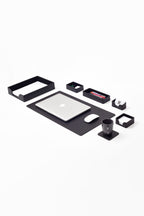 Felix Plus Leather Desk Set Black 7 Pcs