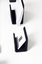 Loft Leather Desk Set Black 7 Pieces Vertical Coroco Detailed