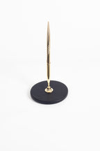 Polo Leather Pen Pad Gold