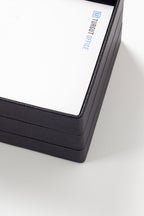 Felix Leather Document Rack Black Triple