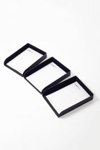 Felix Leather Document Rack Black Triple