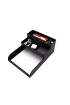 Felix Leather Organizer Set Of Three With Document Shelf Black