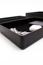 Felix Oganizer Leather Black Accessory Box
