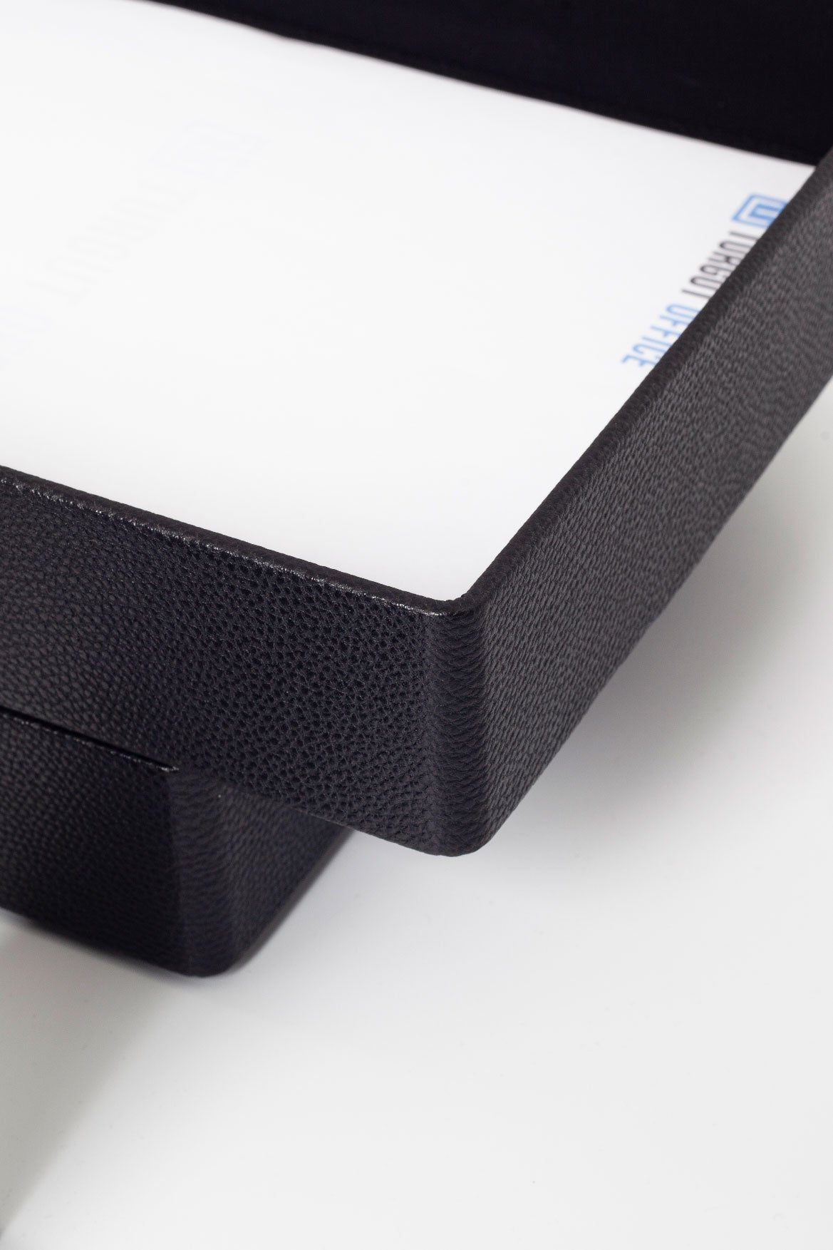 Felix Leather Desktop Set 5 Pieces Black