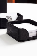 Felix Leather Desktop Set 5 Pieces Black