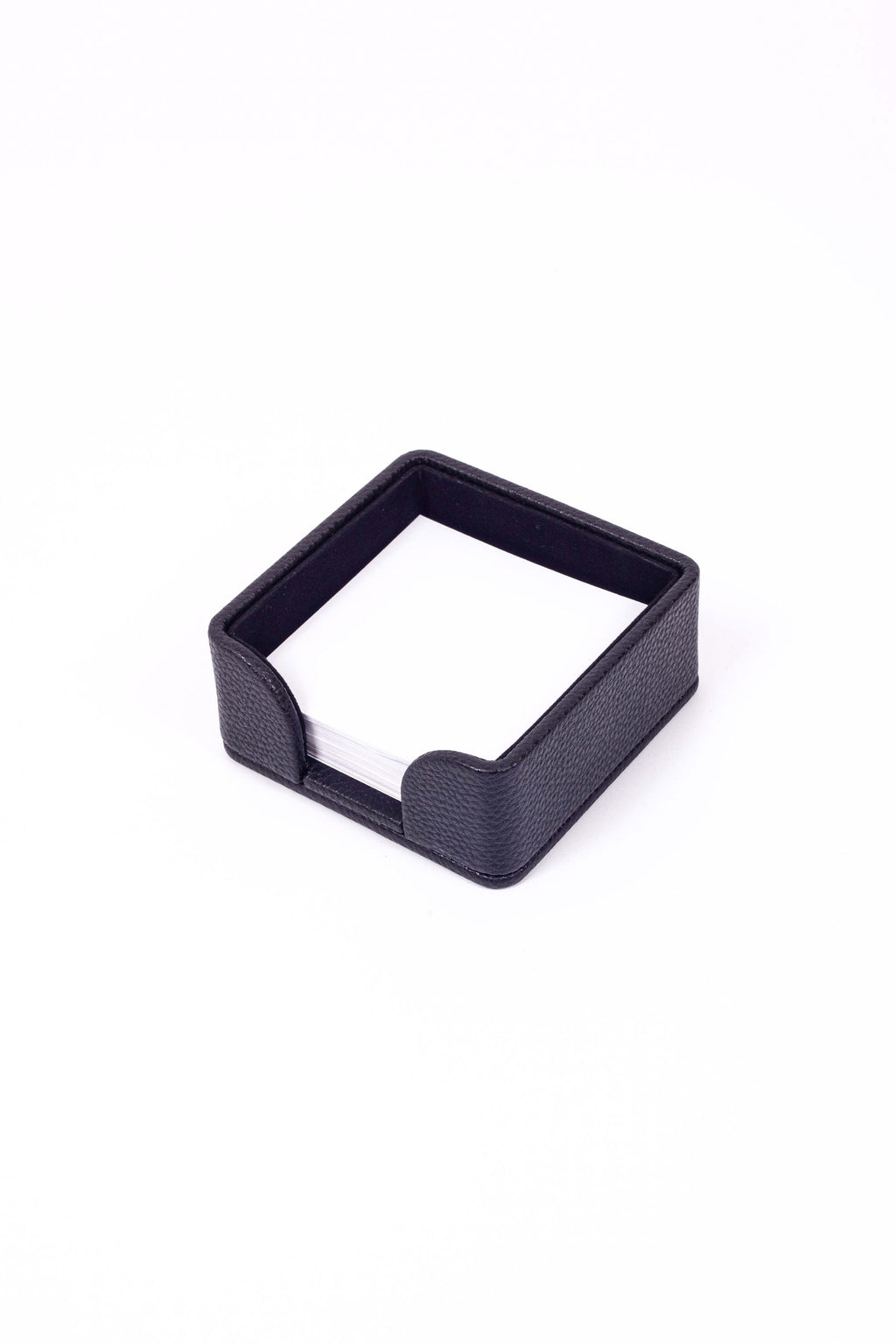 Felix Leather Notepad Black