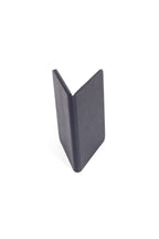 Leather Account Pad Black - Ticket - Account Container
