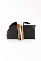 Leather Book Holder Black