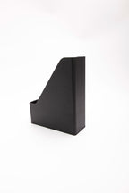 Leather Magazine Holder Black