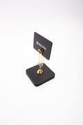 Leather Note Holder Gold Detailed