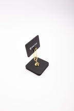 Leather Note Holder Gold Detailed