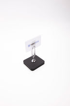 Leather Note Holder Chrome Detailed