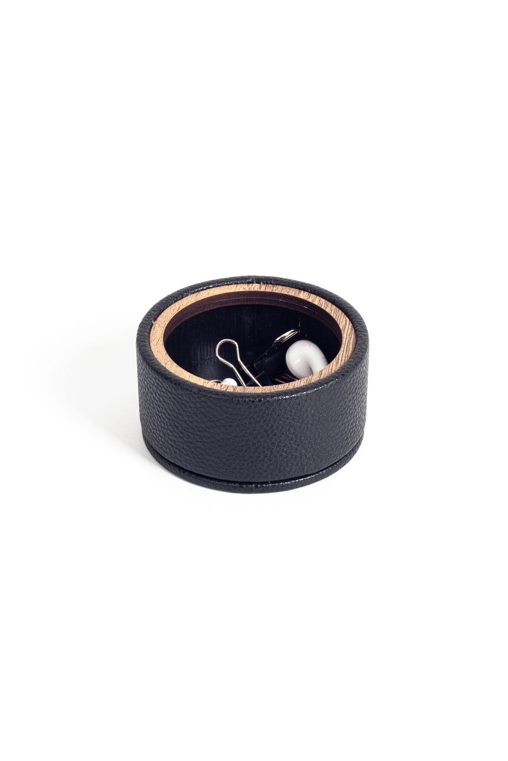Polo Leather Oval Accessory Box