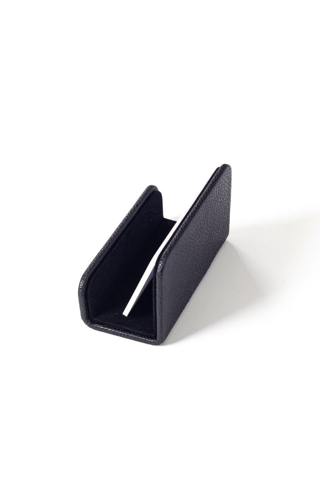 Loft Leather Business Card Holder Black