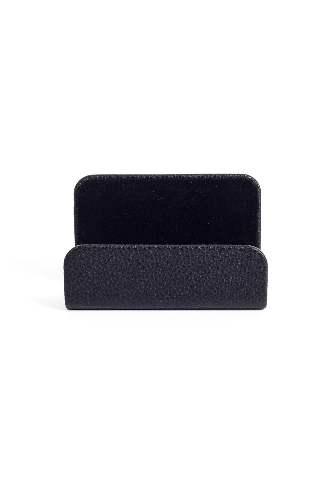Loft Leather Business Card Holder Black