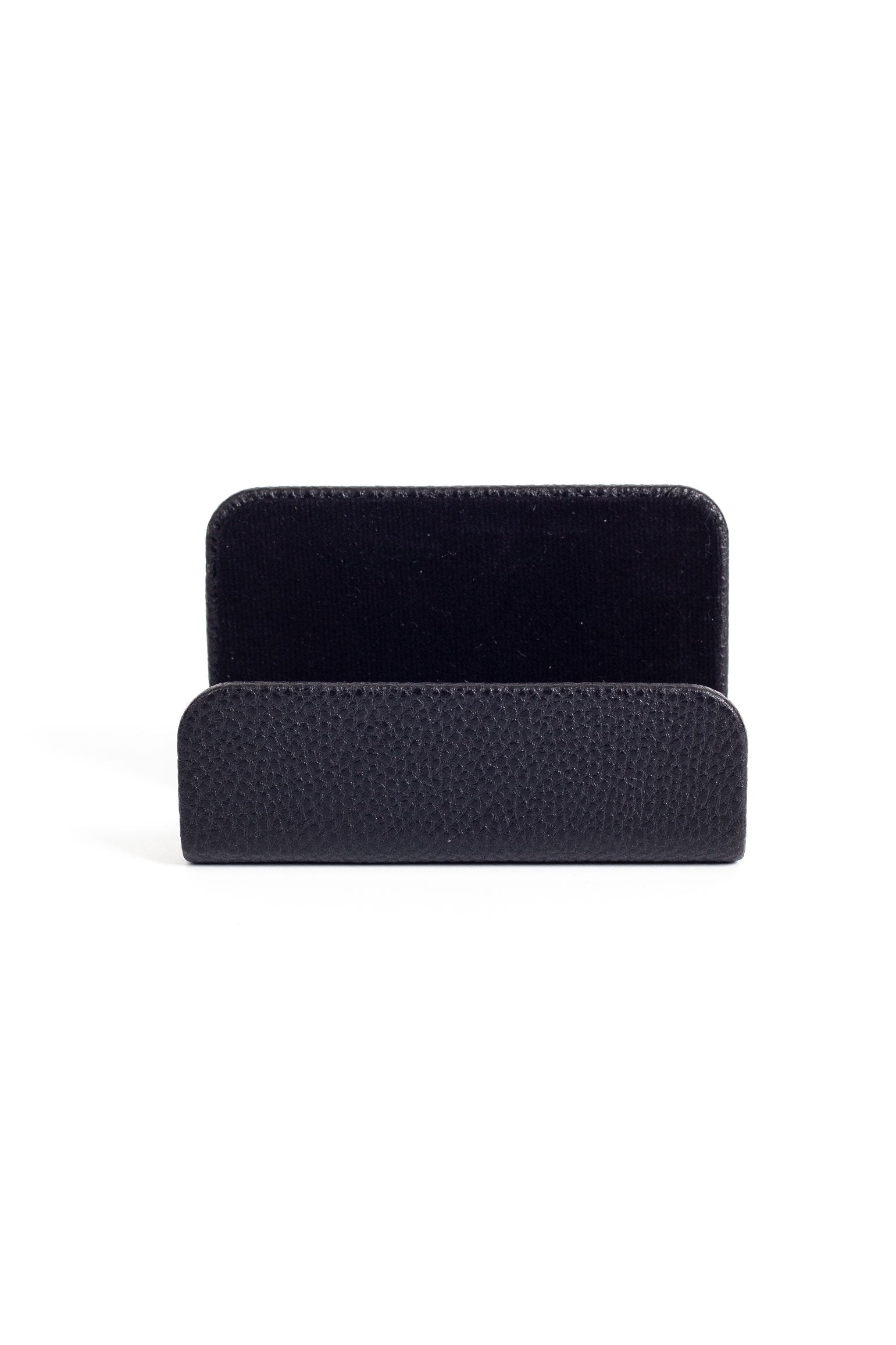 Loft Leather Business Card Holder Black