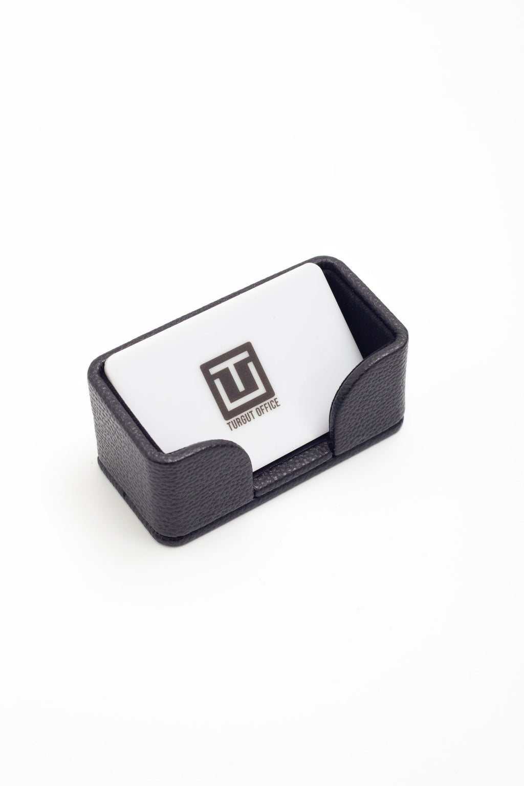 Felix Leather Business Card Holder Black