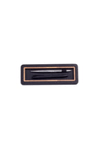 Desktop Leather Wood Detailed Horizontal Pen Holder