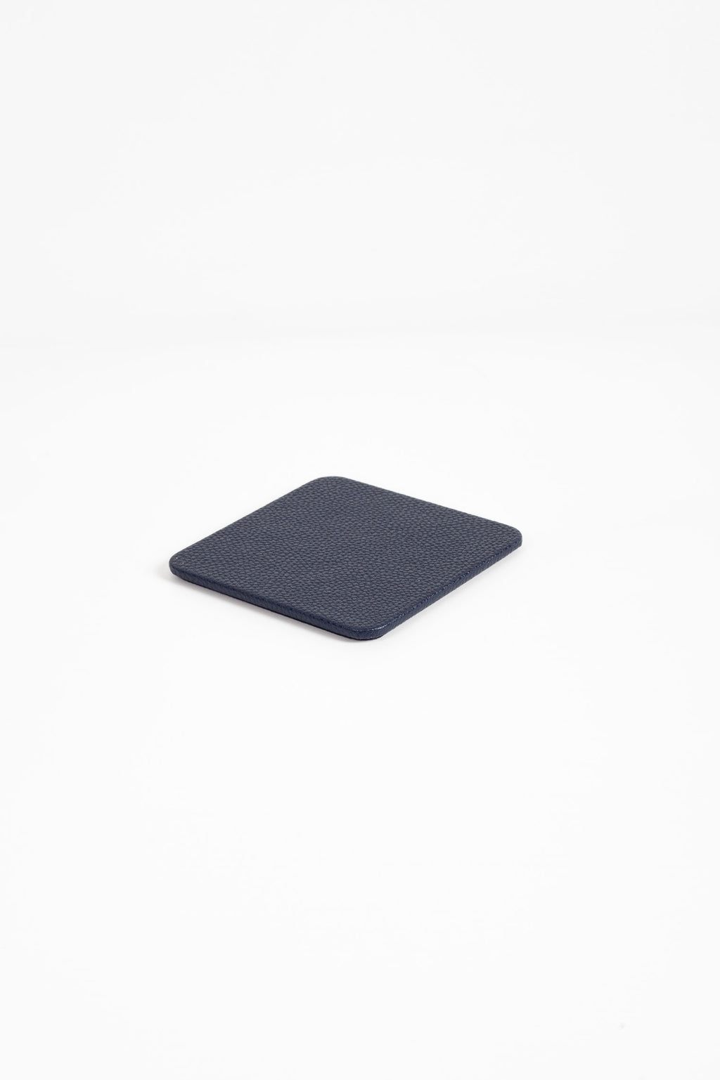 Leather Coaster Navy Blue 1 Piece