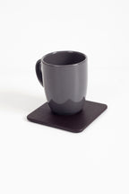 Leather Coaster Brown 1 Piece