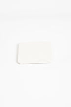 Leather Coaster White 1 Piece