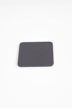 Leather Coaster Anthracite 1 Piece