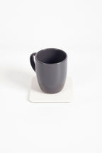 Leather Coaster White 3 Pieces