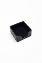 Felix Leather Note Holder Black 3.9x3.9inc