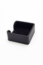 Felix Leather Note Holder Black 3.9x3.9inc
